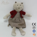 2014 BOBO Top Selling Red Cat Plush Stuffed Soft Toys with Sweaters